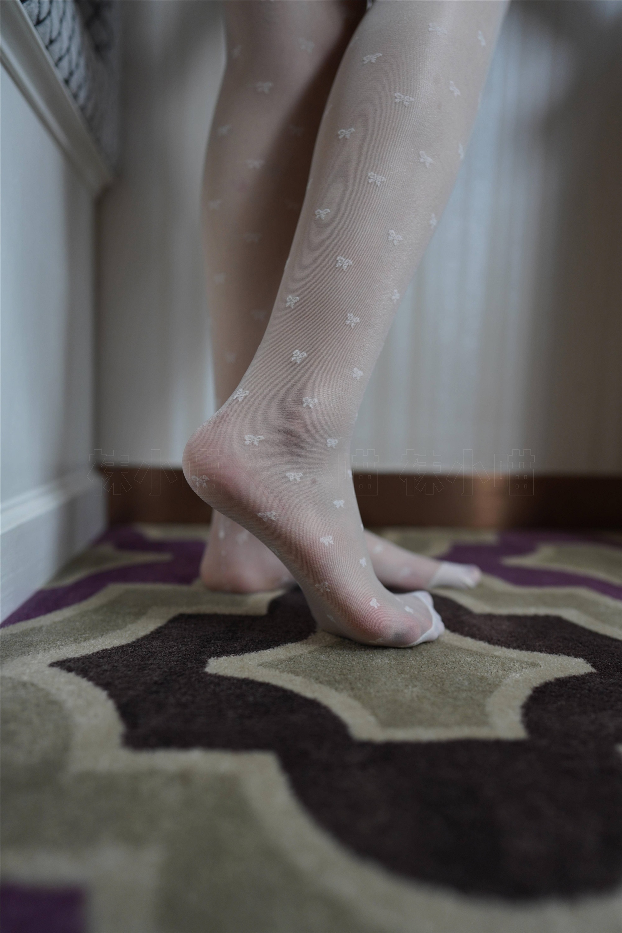 kittyWawa袜小喵  KT239 好久不见！白丝喵